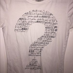 White Guess T-Shirt